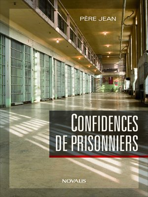 cover image of Confidences de prisonniers